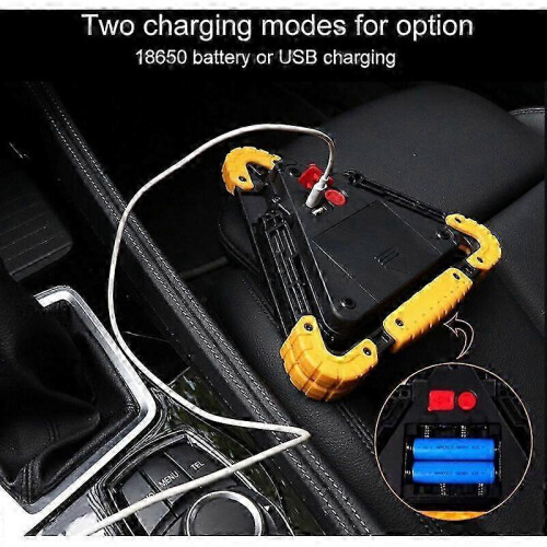 Warning Triangles for Car, LED Multi-Function Car Breakdown Triangle, Warning Triangle Stop Sign 2
