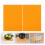 Silicone Placemat Heat Resistant for Home Use 6Pcs Orange 3