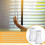 20 Pieces White Blind Pull Cord Knobs 1.26" X 0.75" Wood Window Blinds Wooden Cord Ball Pulls 4