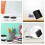 Mineral Specimen Display Boxes Plastic Storage Box for Storage 36Pcs Multi 4