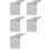 5X Disco Party Table Runner Mirror Silver Foil Table Runner Glitter Metallic Table Cover for Disco Dance Party Wedding 1