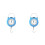 2X 10Kg Portable Mechanical Dial Scale Hanging/Kitchen Scale Hanging Hook Multi-Purpose Scale for with Tape Meas 1