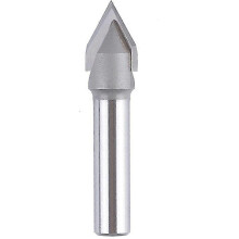 Flutes 60 Degree V - Cutting Diameter: 12mm - Shank: 8mm - CNC Router Bit - Shank Router Bit Veins