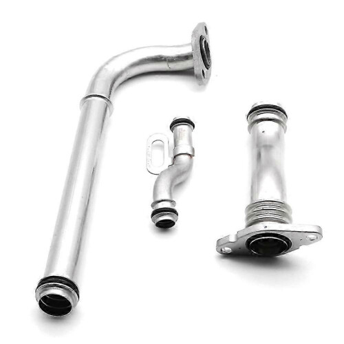 3Pcs Engine Coolant Water Pipe Pipe for H/J/A/ 55353329 55353327 55353330 silver