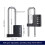 3X Cabinet Lock,Combination Padlock,Stainless Steel Gym Locker Lock Code Long Adjustable Shackle Lock Black 4