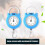 2X 10Kg Portable Mechanical Dial Scale Hanging/Kitchen Scale Hanging Hook Multi-Purpose Scale for with Tape Meas 7
