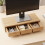 Monitorständer mit 3 Schubladen, Holzoptik, MDF 6