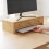 Monitorständer mit 3 Schubladen, Holzoptik, MDF 7