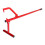 Baumstammheber mit drehbarem Haken, Stahl, Rot/Schwarz 10