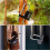 3X Cabinet Lock,Combination Padlock,Stainless Steel Gym Locker Lock Code Long Adjustable Shackle Lock Black 6
