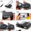 3X Cabinet Lock,Combination Padlock,Stainless Steel Gym Locker Lock Code Long Adjustable Shackle Lock Black 7