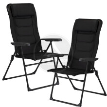 VANGO HAMPTON DLX CHAIR RECLINING LIGHTWEIGHT FOLDING CHAIR CARAVAN & CAMPING x2
