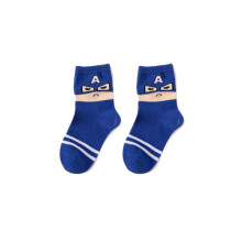 (Blue,16)Cotton Boys Socks Cute Cartoon Pattern Kids Socks For Sport Style