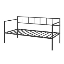 Lit-Banquette Twin-Duoku-avec Espace de Rangement Sous le Cadre en Métal, Capacité Charge de 180 kg, Structure Robuste en Forme de U