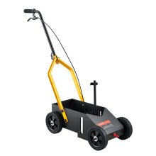 Nelipyöräinen Viivatrassi-Duoku-12 Pullon Kapasiteetti, Musta, Säädettävä Nauhan Leveys 50-100 mm, Mukana Sovitettava Suutin