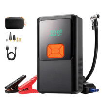 Batteriestarter mit Luftkompressor - DUOKU - JS-383 - 4000 A Spitze - 12 000 mAh - Druck 150 PSI