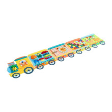 Painel Sensorial de Feltro para Crianças - Duoku - Quadro de Atividades Montessori Dobrável 14 em 1, Brinquedo Educativo com Letras