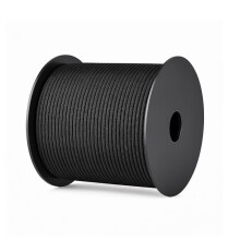 Paracord - DUOKU - CUERDA-H-4-200 - 4 mm x 60 m - Tipo 550 (7 hilos) - Resistencia 272 kg - Negro