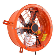 Ventilador de Extração Solar 30,5 cm-Duoku-Montagem em Pínion Fluxo de Ar 1529,1 m³/h, Fabricado em Aço Carbono, para Estufas