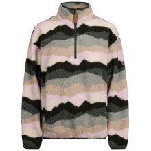 (18, Sage Mountain Print) Trespass Women's Printed Sherpa Fleece - Ovie