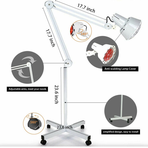 Infrared Therapy Heat Lamp Floor Stand 1