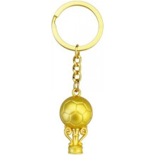 (Stil 5) AYEUPZ Soccer Keychain Personalized Football Keyring Backpack Charm Gift for Colleagues School Start