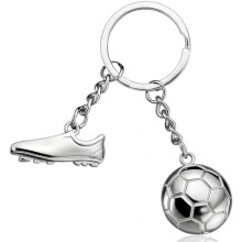(Stil 1) AYEUPZ Soccer Keychain Personalized Football Keyring Backpack Charm Gift for Colleagues School Start