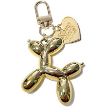 (Full Gold) Pithayla Keychain for Girls Cute Balloon Dog Design Women Keyring Bag Charm Pendant for Backpack Aesthetic Accessories
