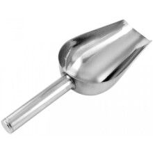 Stainless Steel Pet Food Scoop Silver 205g Multi-Use Flour Candy Popcorn Spice Scoop