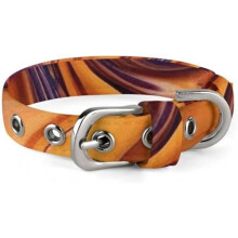 Batik Dog Collar with Quick Release Buckle, Adjustable, Comfortable, Oxford Fabric, Pet Collar for Small Medium Dogs and Cats