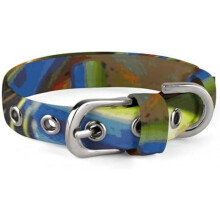 Red Eyed Tree Frog Dog Collar Quick Release Buckle Adjustable Comfortable Oxford Cloth Pet Collar for Small Medium Dogs and Cats