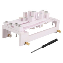 Guitar Folk Classical Chord Assist One-Key Chord Device Button Key-Press Automatic Assist for Kids Beginners White