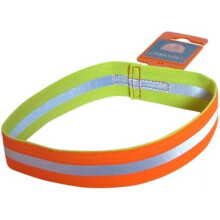 Farm-Land Bendable Dog Signal Collar, Reflective Warning Orange/Neon Yellow, 42 cm