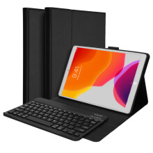 Accezz Bluetooth Keyboard Book Case for Apple iPad 9 (2021) 10.2 inch / iPad 8 (2020) 10.2 inch / iPad 7 (2019) 10.2 inch - QWERTY / NL - Black