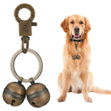 Pet Bells for Dogs and Cats, Loud Metal Jingle Bells for Collar, Small Dog Cat Training Bell, Pet Tracker Pendant for Walking
