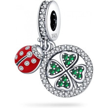 (0PAC118) 925 Sterling Silver Charm Pendant for Bracelet Women, Pandach Beads Fit European Bracelets Necklace, Gift for Women Girls
