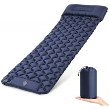 Newthinking Self Inflating Camping Pad 200x70x7cm with Foot Pump, Waterproof Tear-Resistant for Tent Hiking Outdoor