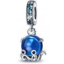 (0CMS1751) 925 Sterling Silver Charm Pendant for Bracelet Women, Pandach Beads Fit European Bracelets Necklace, Gift for Women Girls