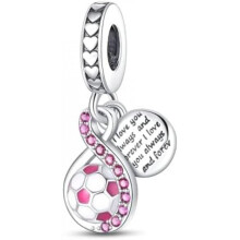 (0PAC1128) 925 Sterling Silver Charm Pendant for Bracelet Women, Pandach Beads Fit European Bracelets Necklace, Gift for Women Girls