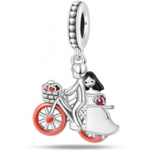 (0PAC899) 925 Sterling Silver Charm Pendant for Bracelet Women, Pandach Beads Fit European Bracelets Necklace, Gift for Women Girls