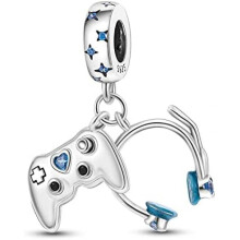 (KJC305) 925 Sterling Silver Charm Pendant for Bracelet Women, Pandach Beads Fit European Bracelets Necklace, Gift for Women Girls