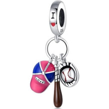 (0PAC870) 925 Sterling Silver Charm Pendant for Bracelet Women, Pandach Beads Fit European Bracelets Necklace, Gift for Women Girls