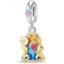 (0PAC1305) 925 Sterling Silver Charm Pendant for Bracelet Women, Pandach Beads Fit European Bracelets Necklace, Gift for Women Girls