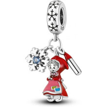 (KJC144) 925 Sterling Silver Charm Pendant for Bracelet Women, Pandach Beads Fit European Bracelets Necklace, Gift for Women Girls