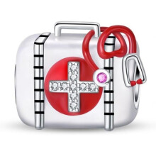 (0PAC1380) 925 Sterling Silver Charm Pendant for Bracelet Women, Pandach Beads Fit European Bracelets Necklace, Gift for Women Girls