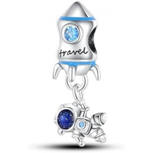 (0PAC575) 925 Sterling Silver Charm Pendant for Bracelet Women, Pandach Beads Fit European Bracelets Necklace, Gift for Women Girls