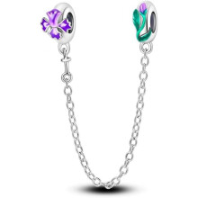 (0KJC1081) 925 Sterling Silver Charm Pendant for Bracelet Women, Pandach Beads Fit European Bracelets Necklace, Gift for Women Girls