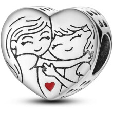 (KJC370) 925 Sterling Silver Charm Pendant for Bracelet Women, Pandach Beads Fit European Bracelets Necklace, Gift for Women Girls