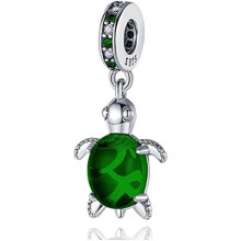 (3CMS1558b) 925 Sterling Silver Charm Pendant for Bracelet Women, Pandach Beads Fit European Bracelets Necklace, Gift for Women Girls