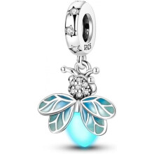 (0KJC930) 925 Sterling Silver Charm Pendant for Bracelet Women, Pandach Beads Fit European Bracelets Necklace, Gift for Women Girls